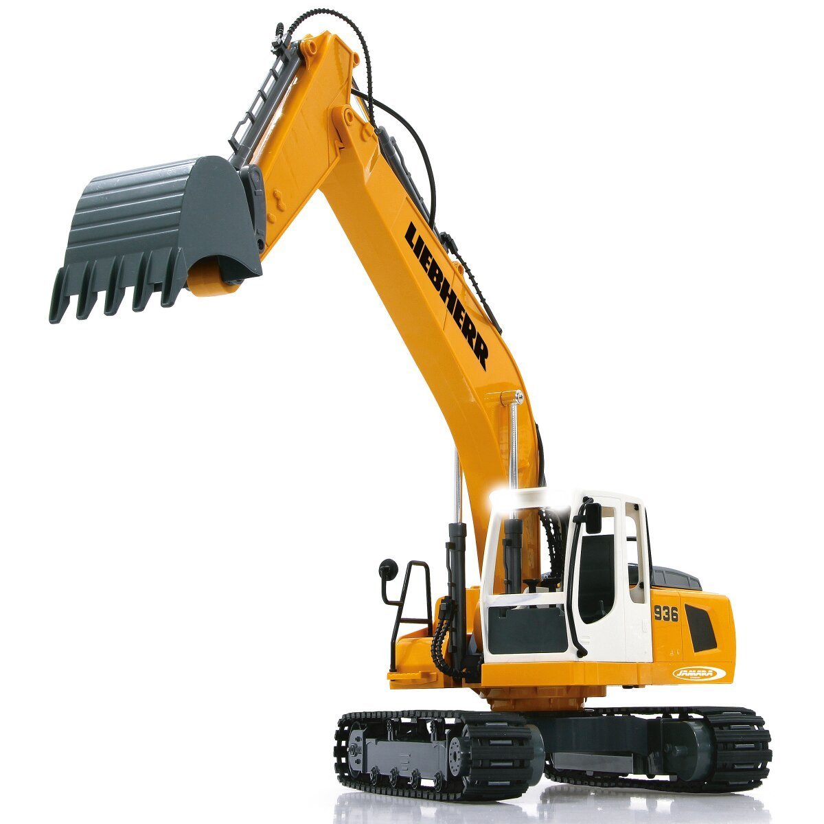 JAMARA Bagger Liebherr R936 1:20 2,4GHz Destruction-Set ab 6 Jahren JAMARA Bagger Liebherr R936 1:20 2,4GHz Destruction-Set ab 6 Jahren