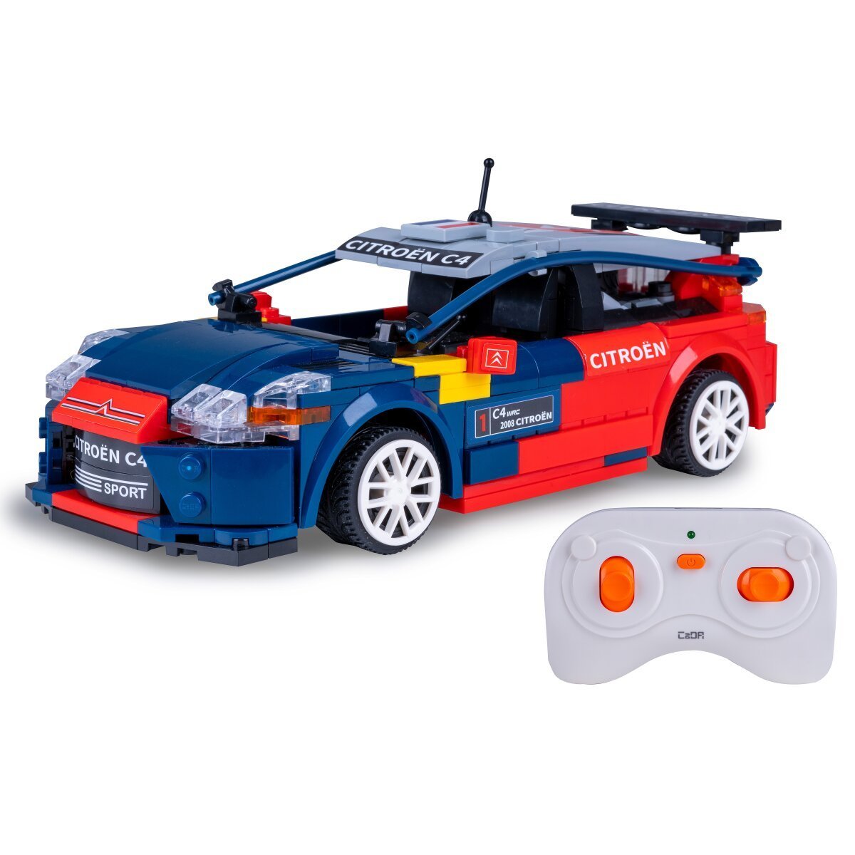 JAMARA CaDA 2008 Citroën C4 WRC 1:20 2,4GHz Bricks ab 6 Jahren