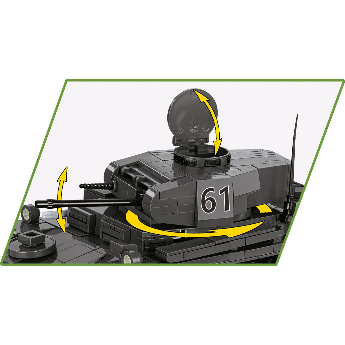 COBI 2597 - Panzerkampfwagen II AUSF. 1:28 - Bild 9 COBI 2597 - Panzerkampfwagen II AUSF. 1:28 - Bild 9