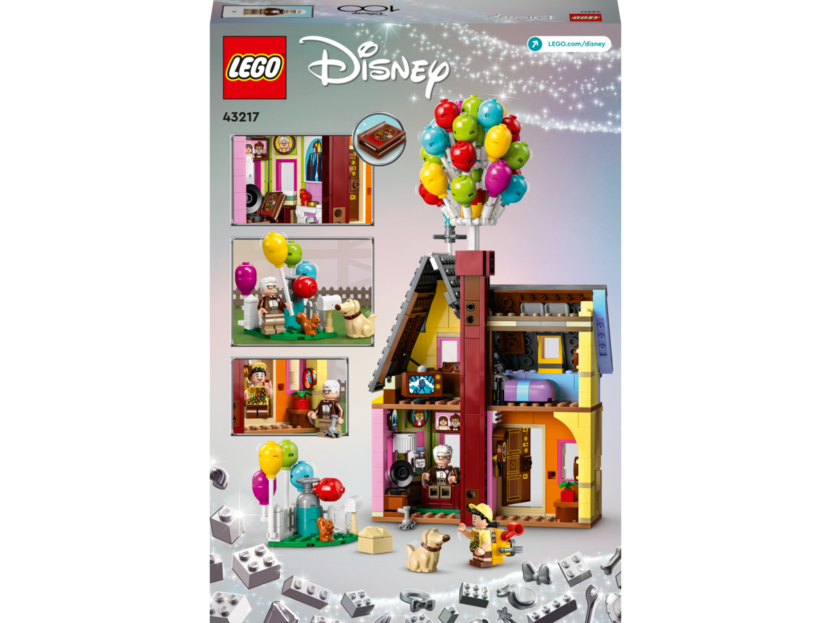 LEGO® Disney Carls Haus aus „Oben“ 43217 Ballon, Person, Spielzeug