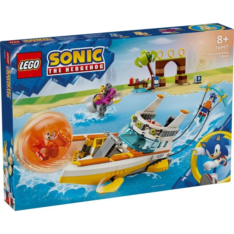 LEGO® 76997 Sonic the Hedgehog - Tails’ Abenteuerboot LEGO®, 76997, Sonic, the, Hedgehog, -, Tails’, Abenteuerboot
