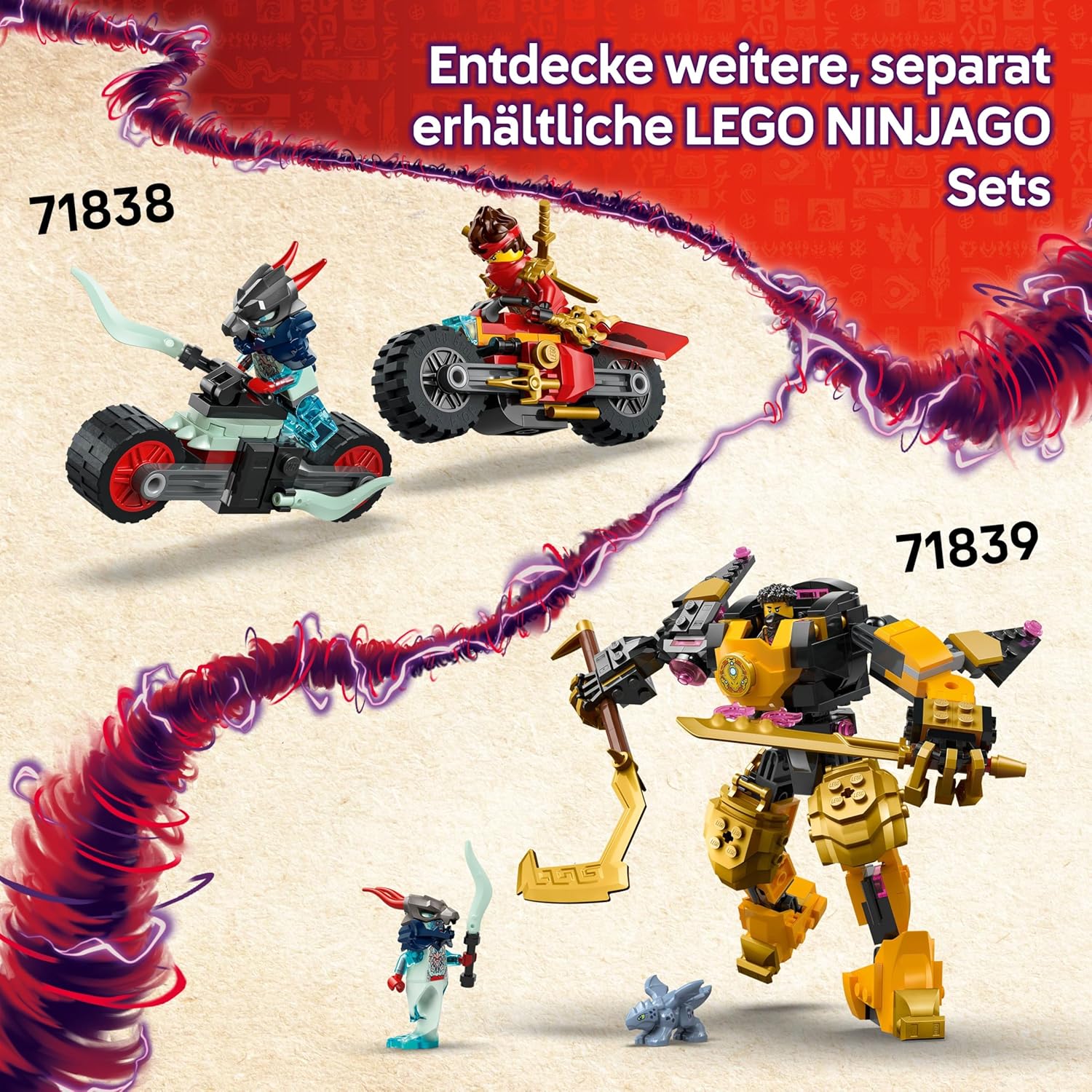 LEGO® NINJAGO® Rontu der Meisterdrache 71842 Spielzeug