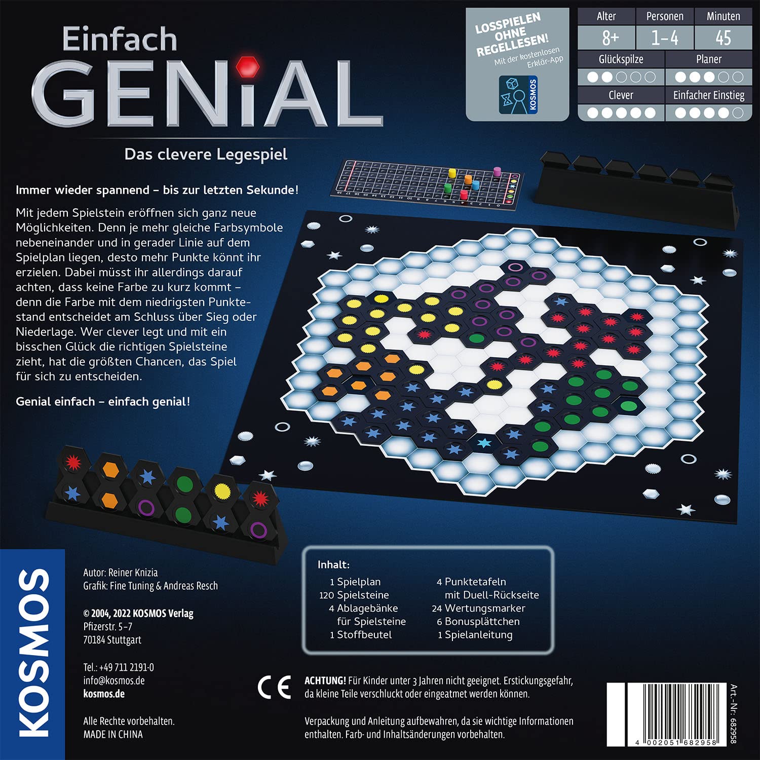 Kosmos Einfach Genial - Taktikspiel Für Die Ganze Familie 682958 Werbung, Plakat