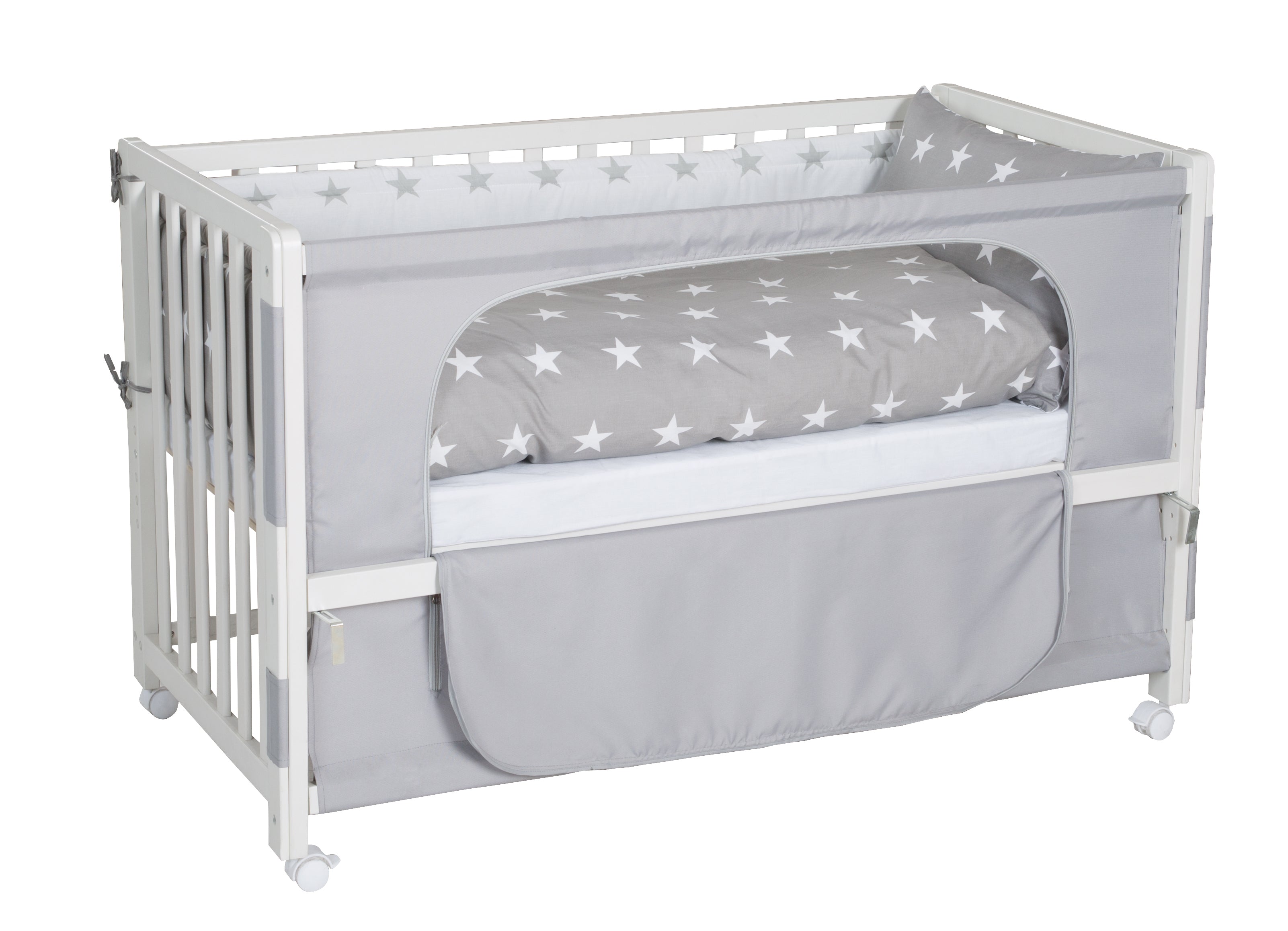 Roba 216002WEV190 Room Bed, 60x120 cm Little Stars weiß - Bild 7 Roba 216002WEV190 Room Bed, 60x120 cm Little Stars weiß - Produktbild 7