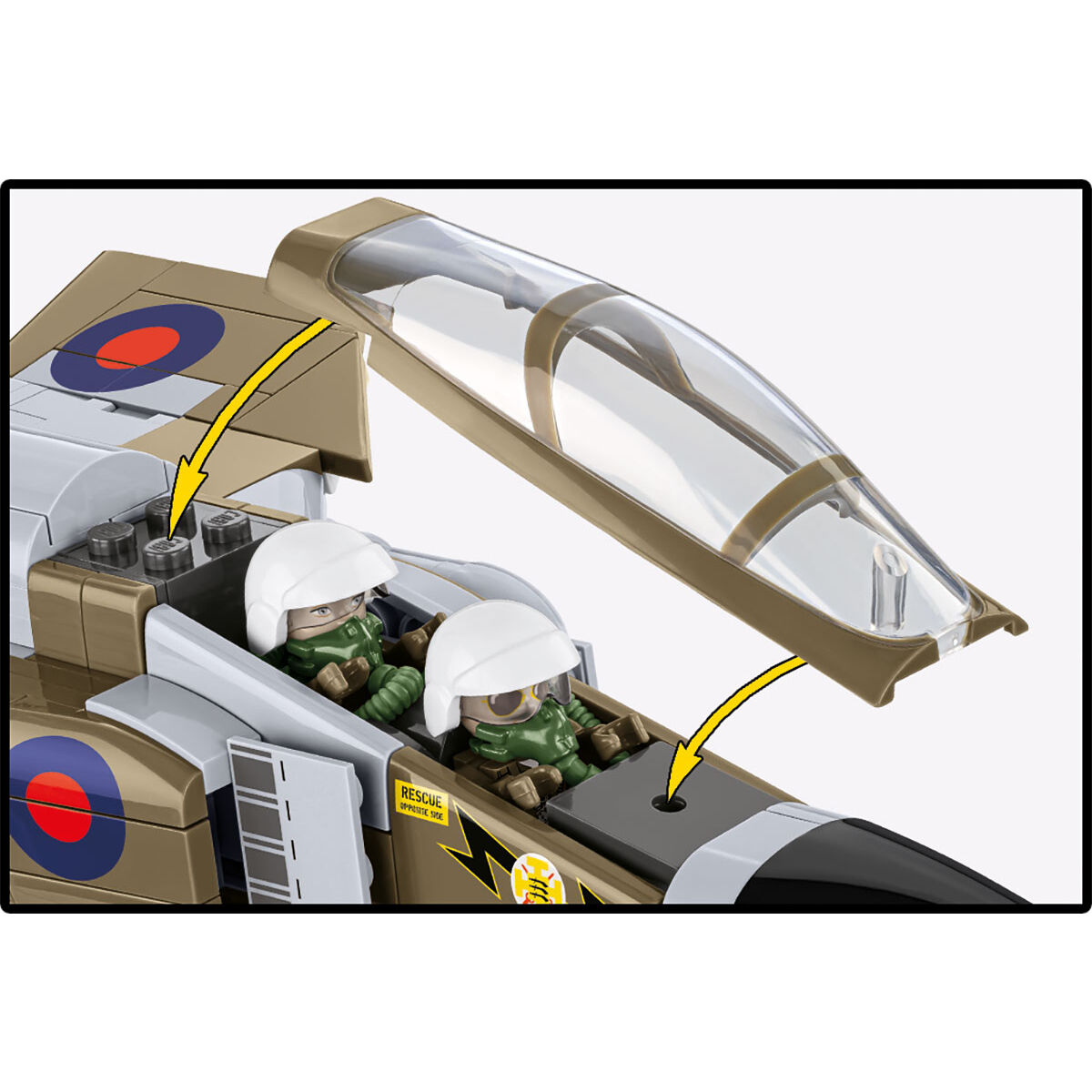 COBI 5908 - F-4M Phantom II (FGR.2) - Bild 11 COBI 5908 - F-4M Phantom II (FGR.2) - Bild 11