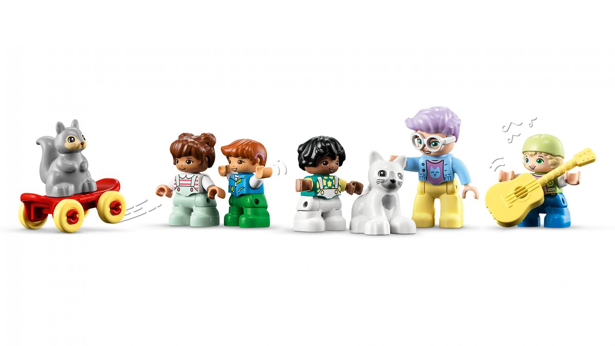 LEGO® DUPLO® 3-in-1-Baumhaus 10993 Figur, Spielzeug, Baby, Person, Rad