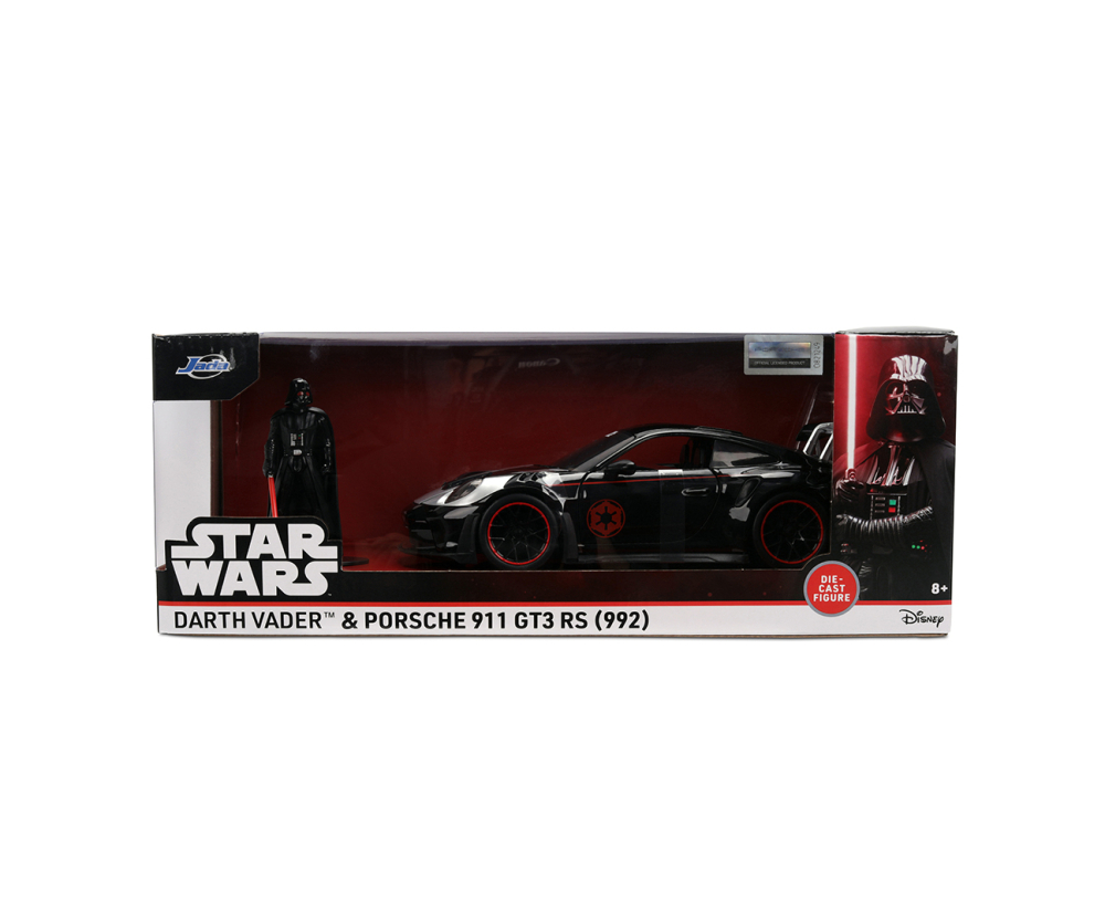 Jada Star Wars Darth Vader Porsche 911 1:24