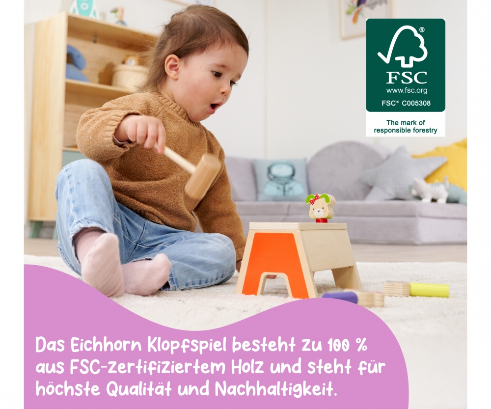 Eichhorn EH Klopfspiel Pop Up