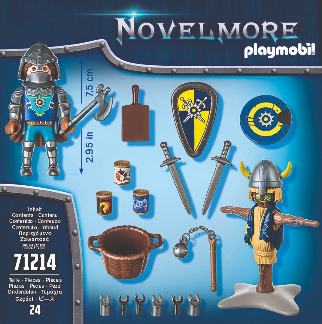 PLAYMOBIL 71214 Novelmore - Kampftraining Klinge, Dolch, Messer, Waffe, Person