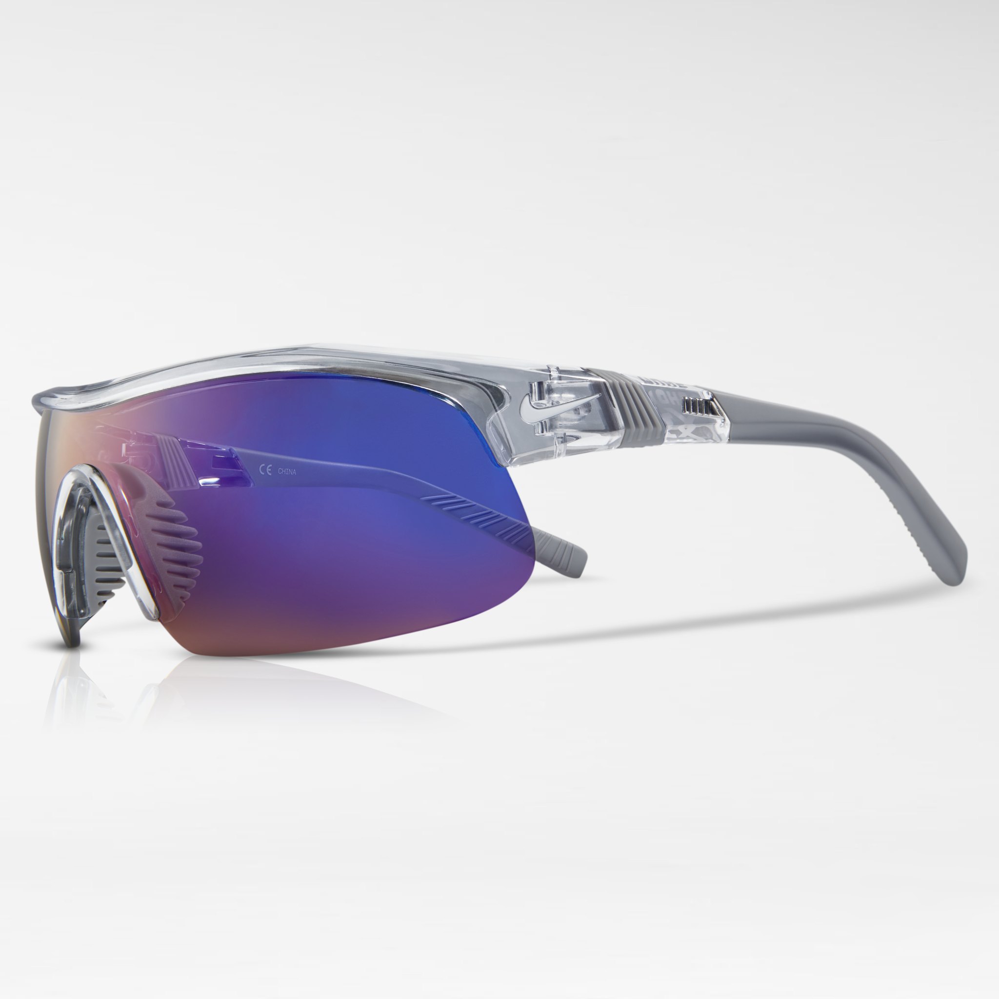 Nike 4004881/GB Sonnenbrille Show X1 - Grau / Blau - Bild 2 Nike 4004881/GB Sonnenbrille Show X1 - Grau / Blau - Bild 2