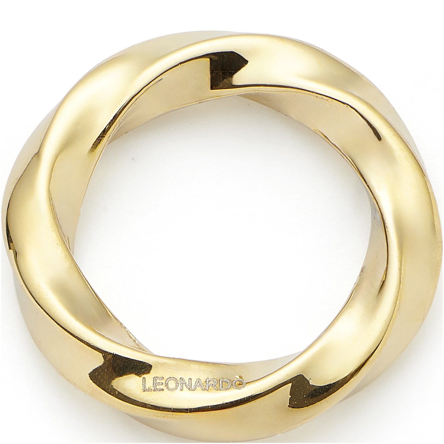 Leonardo 025689 Edelstahlring gold Lotti C&M