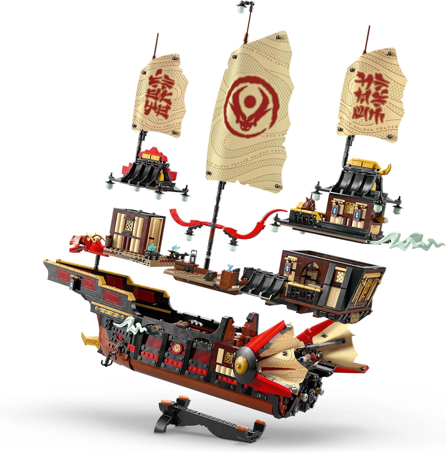 LEGO® NINJAGO® 71848 Der Tempel Flugsegler