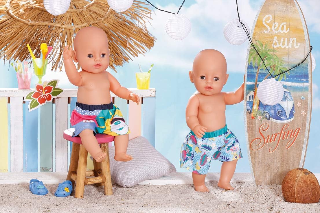 BABY born® Holiday Badeshorts, sort.