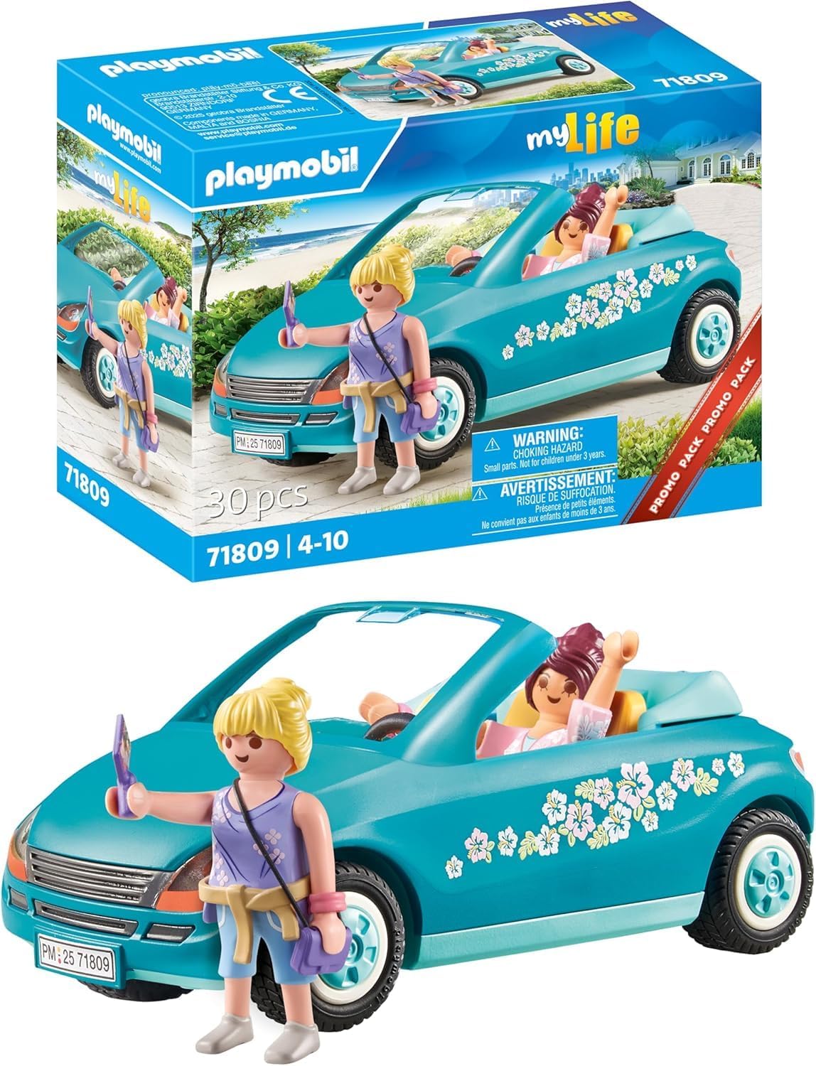 PLAYMOBIL 71809 Cabrioausflug PLAYMOBIL, 71809, Cabrioausflug, Person, Figur, Auto, Transport, Fahrzeug