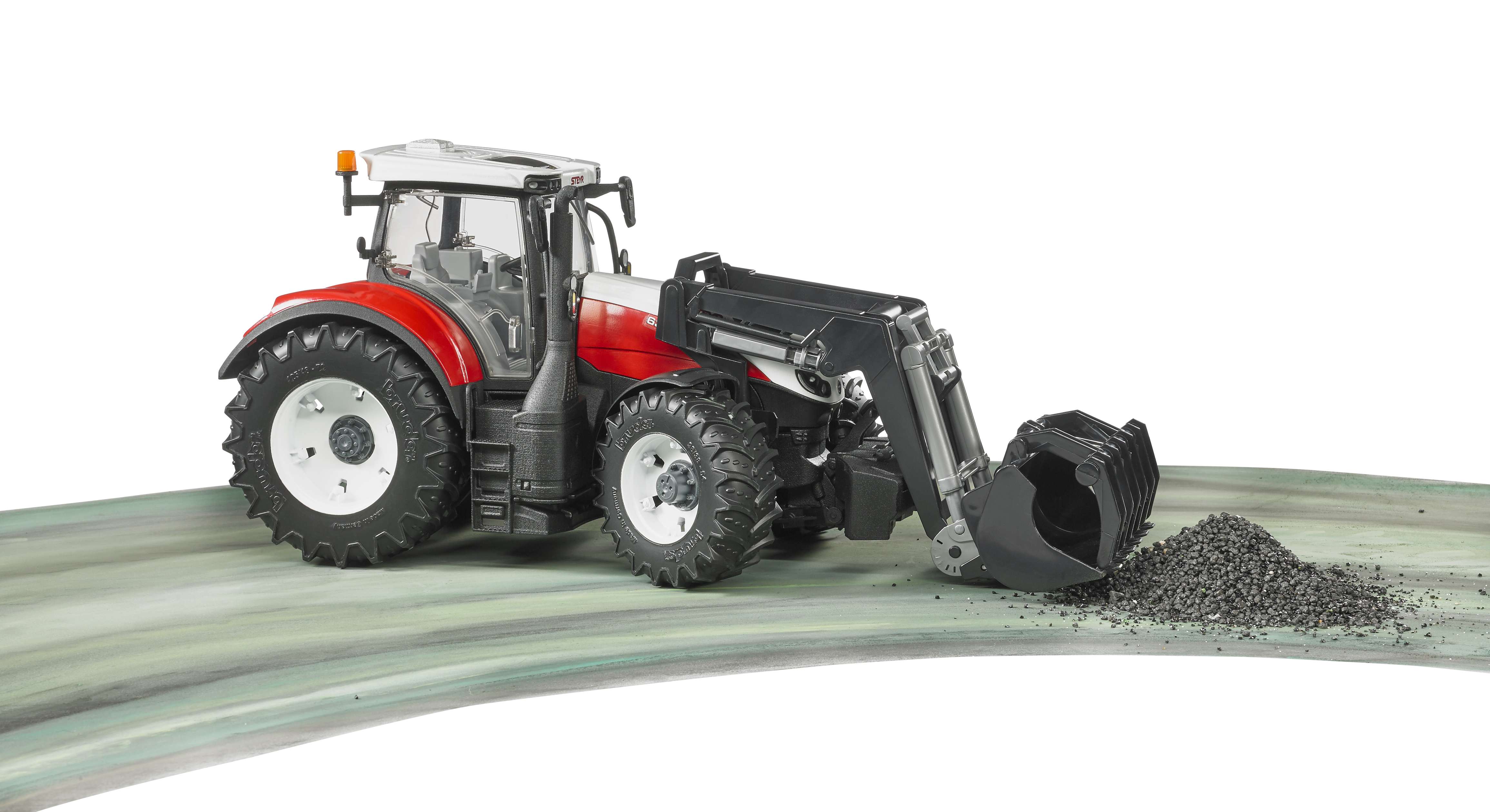 BRUDER 03181 - Steyr 6300 Terrus CVT mit Frontlader - Bild 3 BRUDER 03181 - Steyr 6300 Terrus CVT mit Frontlader - Bild 3