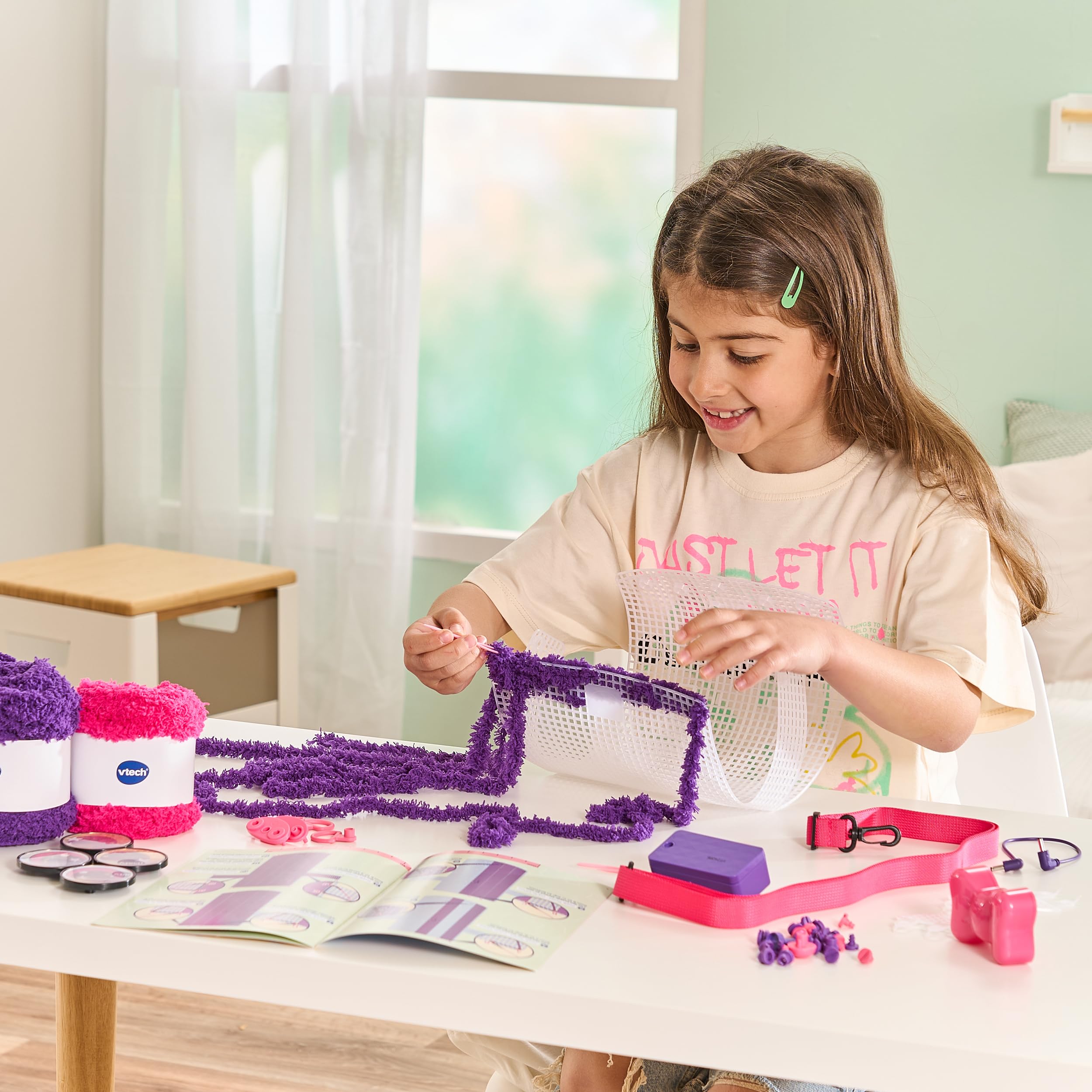 VTech Kid'Couture - Zauberhafte Katzen-Handtasche 80575104 Kind, Weiblich, Mädchen, Person
