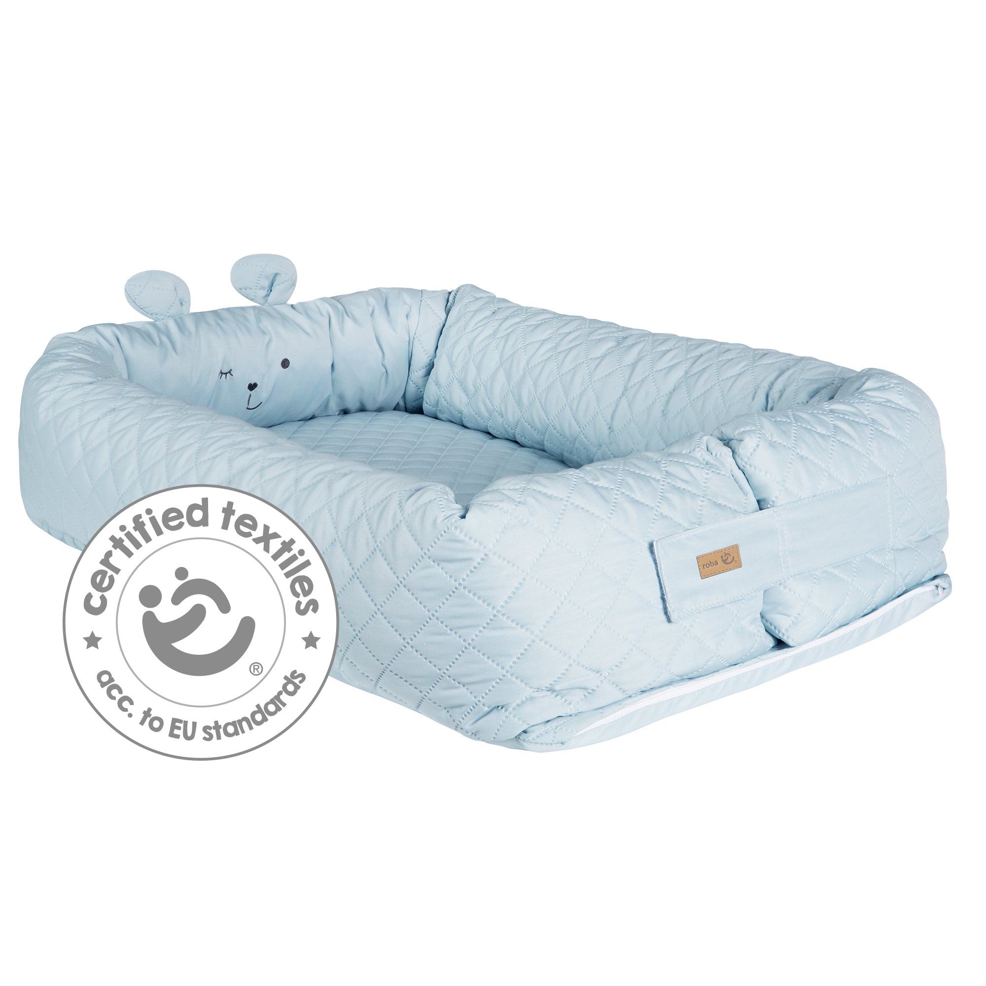 Roba 307100V231 Babylounge roba Style türkis – Babynester - Bild 6 Roba 307100V231 Babylounge roba Style türkis – Babynester - Produktbild 6