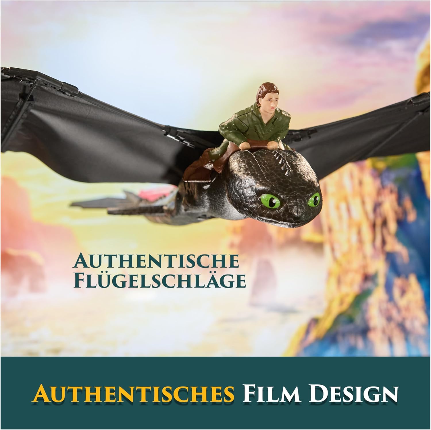 Dragons Movie - Fliegender Ohnezahn Werbung, Person