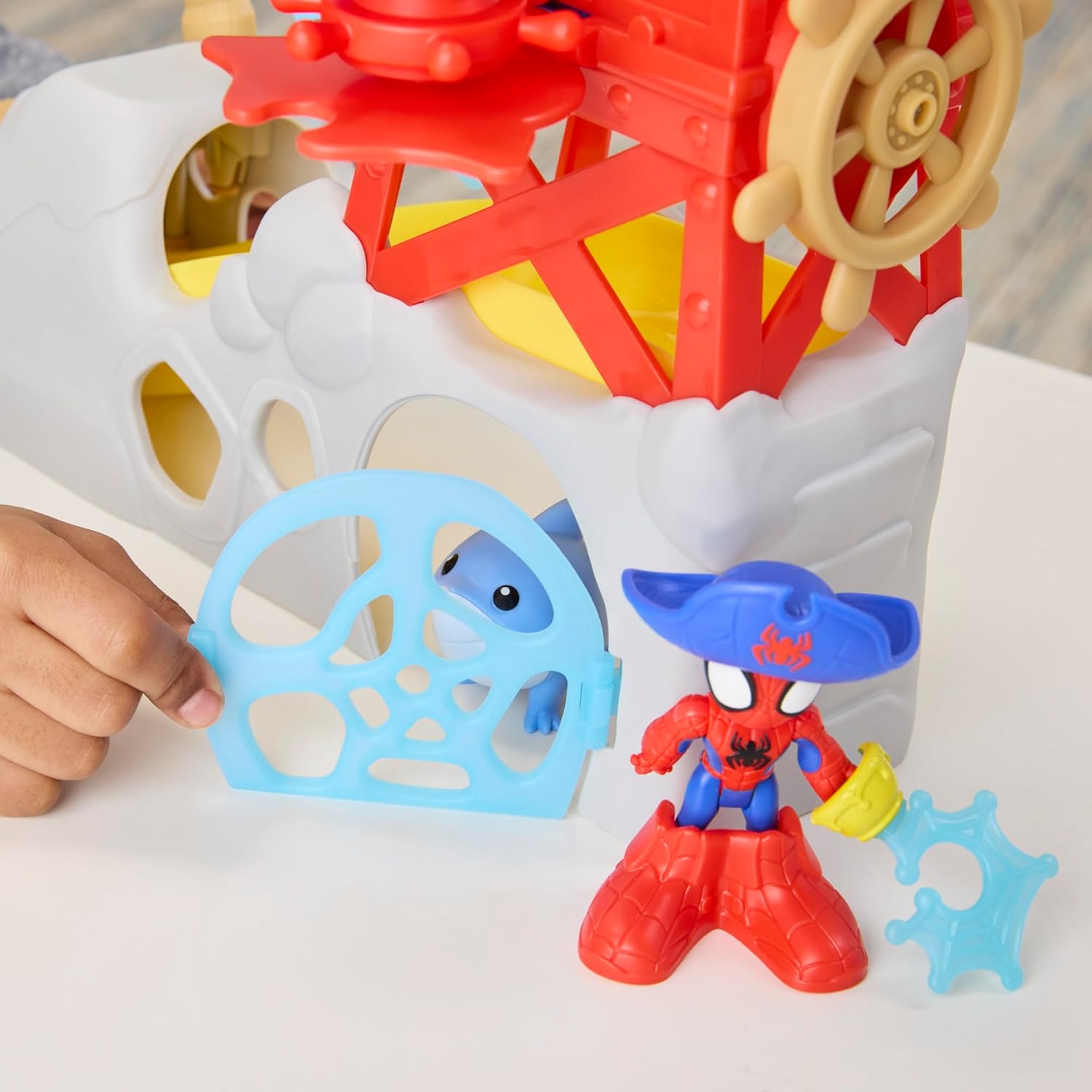Marvel Spidey und Seine Super-Freunde Water-Webs Spidey Insel Spielset mit 2 Figuren Marvel Spidey und Seine Super-Freunde Water-Webs Spidey Insel Spielset mit 2 Figuren