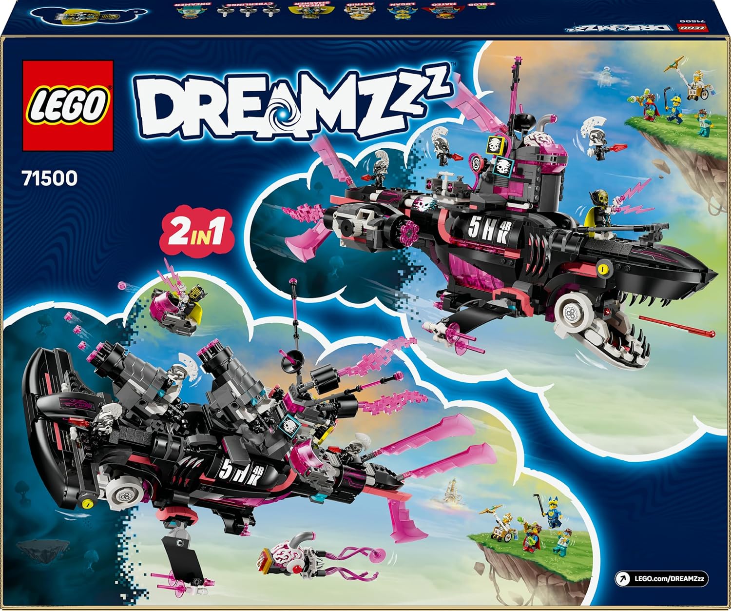 LEGO® DREAMZzz 71500 Albtraumhai-U-Boot