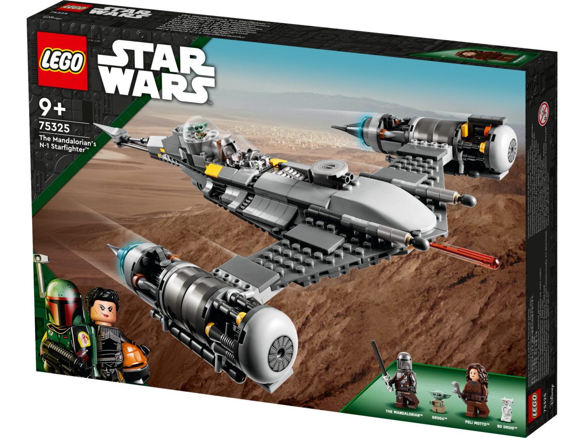 LEGO® Star Wars™ Der N-1 Starfighter des Mandalorianers 75325 Person