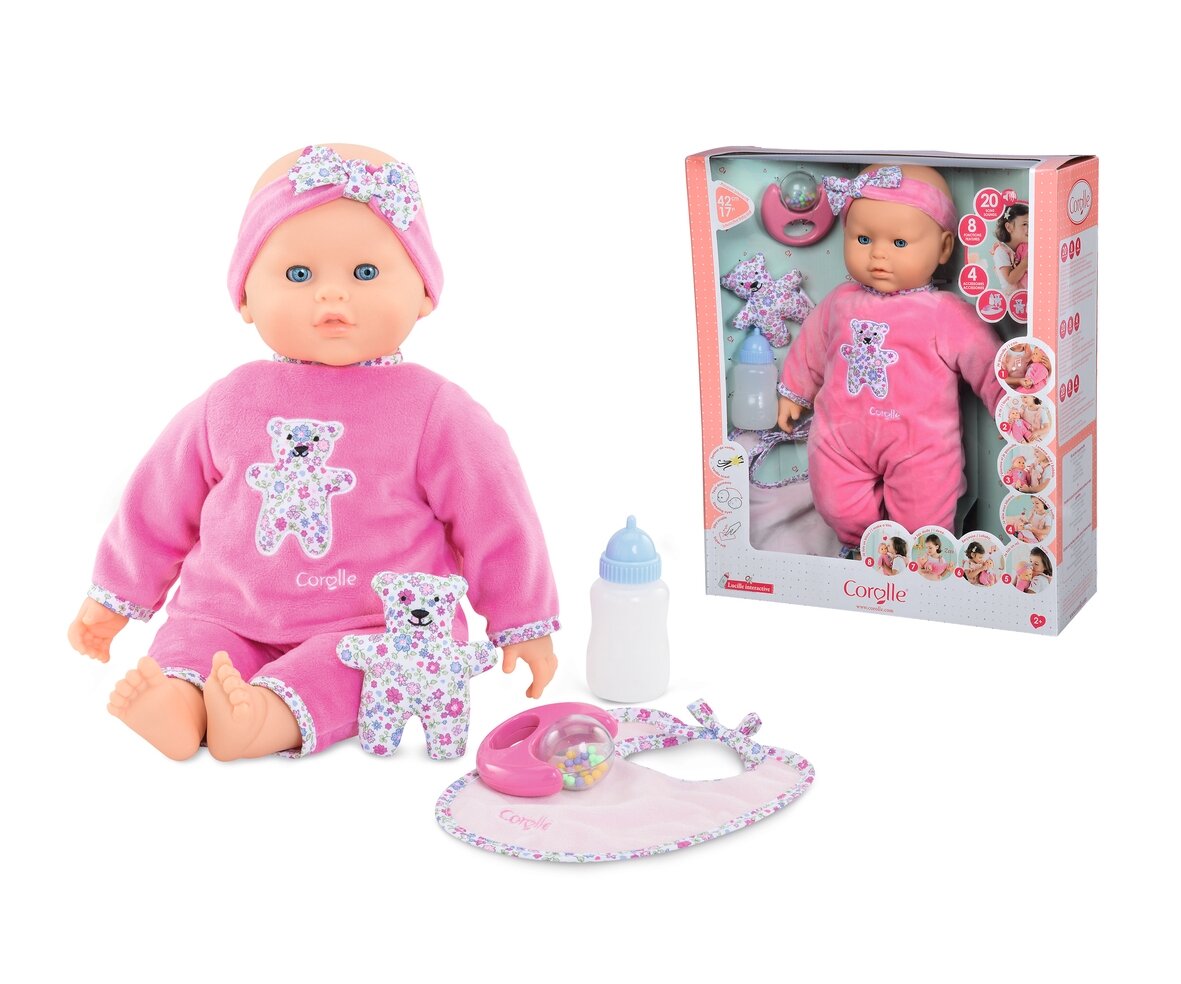 Corolle Lucille interaktiv Puppe, Spielzeug, Baby, Person