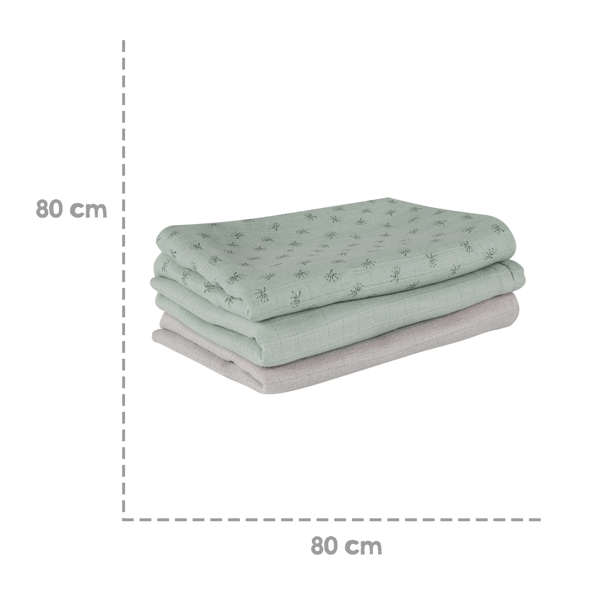 Roba 306125G240 3er Set Windeln Lil Planet frosty green – Kids Care - Bild 4 Roba 306125G240 3er Set Windeln Lil Planet frosty green – Kids Care - Produktbild 4