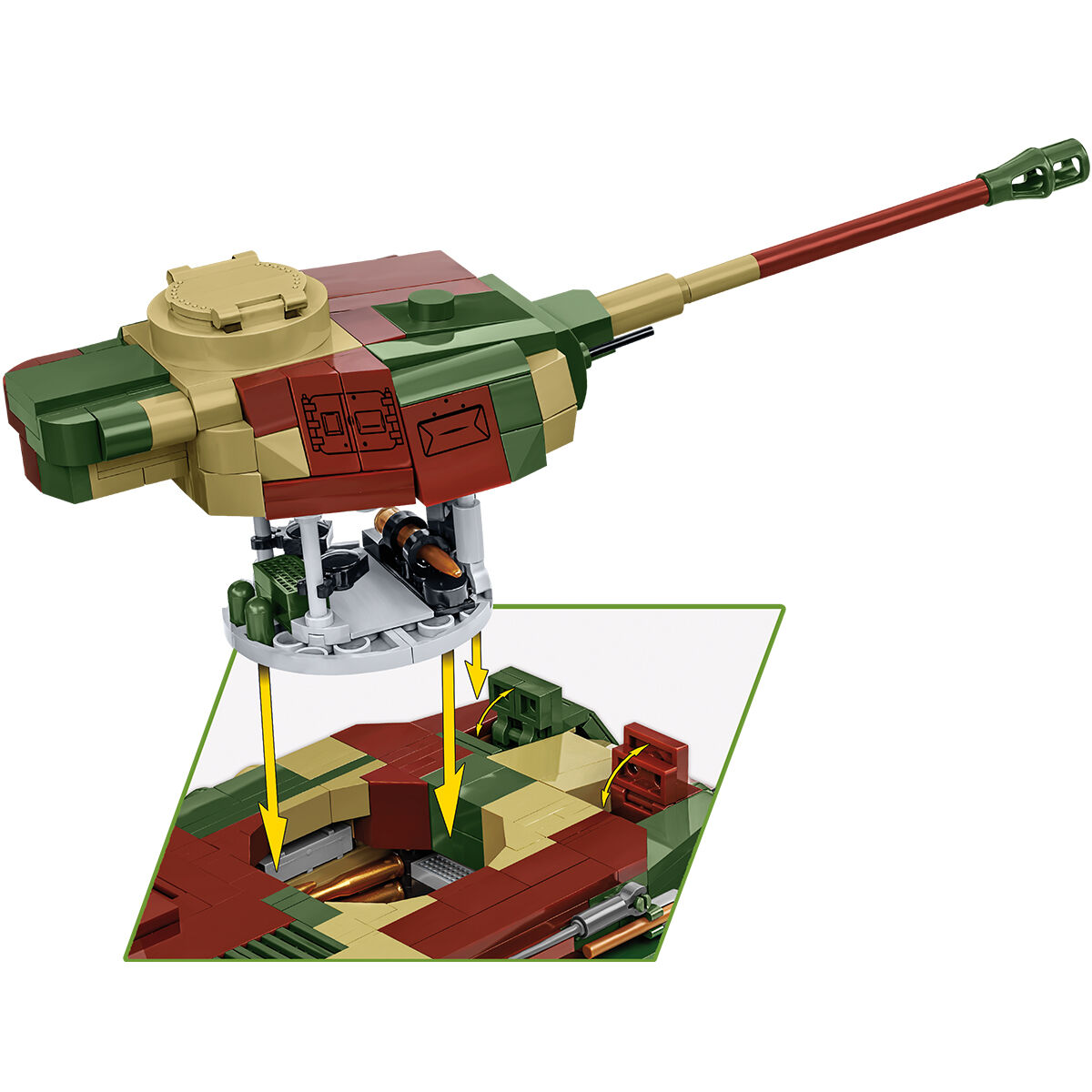 COBI 2592 - PZKPFW IV AUSF. G Maßstabb 1:28) - Bild 9 COBI 2592 - PZKPFW IV AUSF. G Maßstabb 1:28) - Bild 9