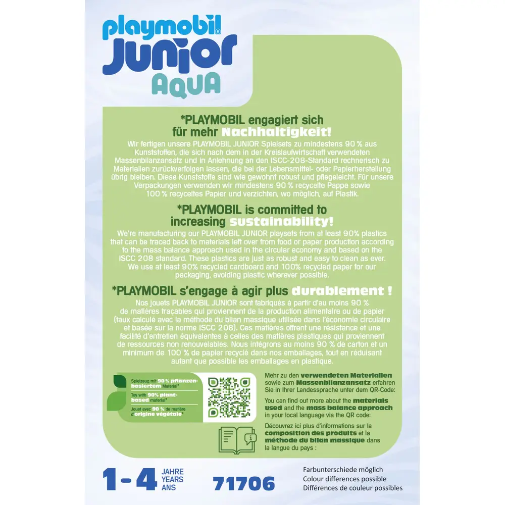 PLAYMOBIL 71706 1.2.3. & Disney: Minnies Strandausflug