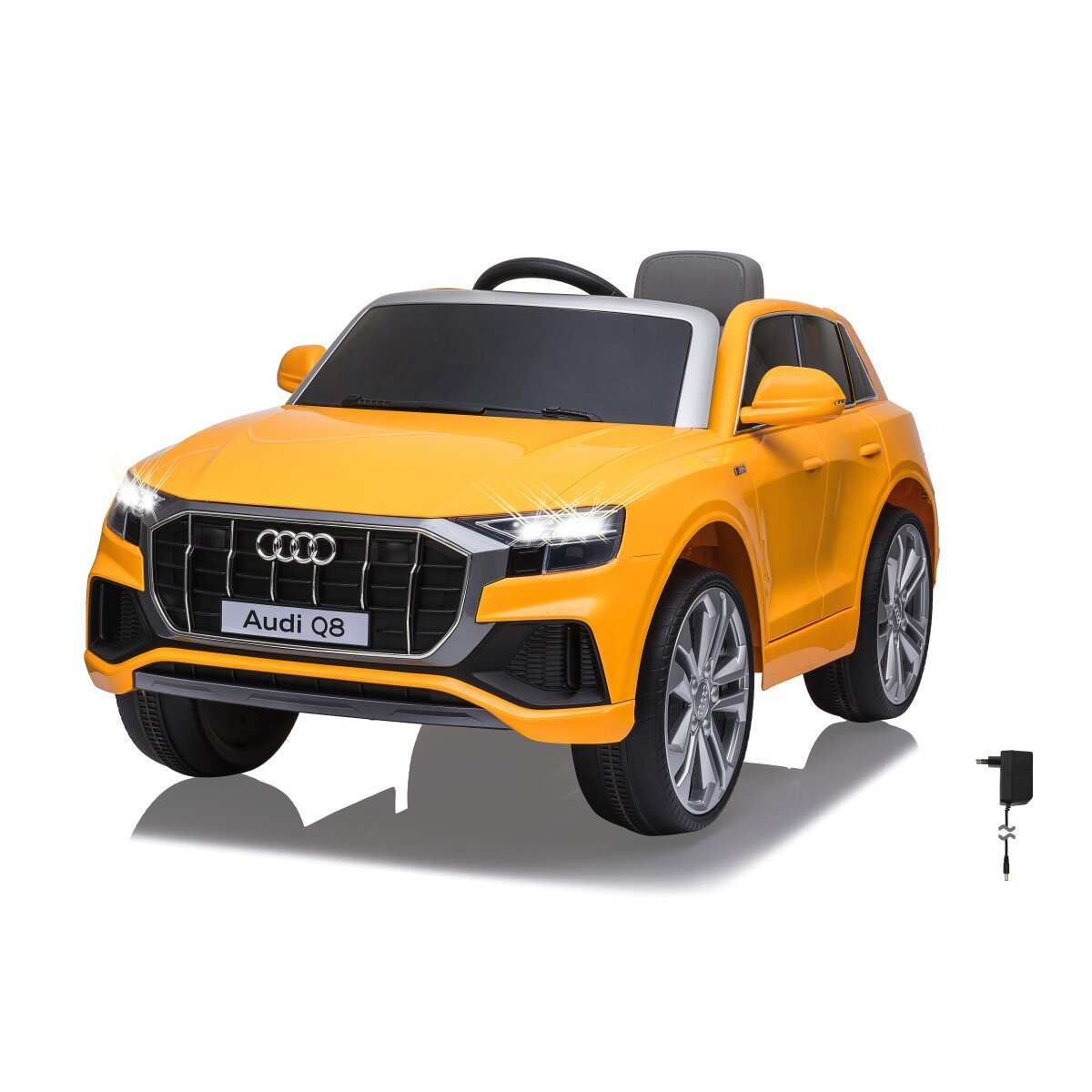 JAMARA Ride-on Audi Q8 gelb 12V ab 3 Jahren JAMARA Ride-on Audi Q8 gelb 12V ab 3 Jahren