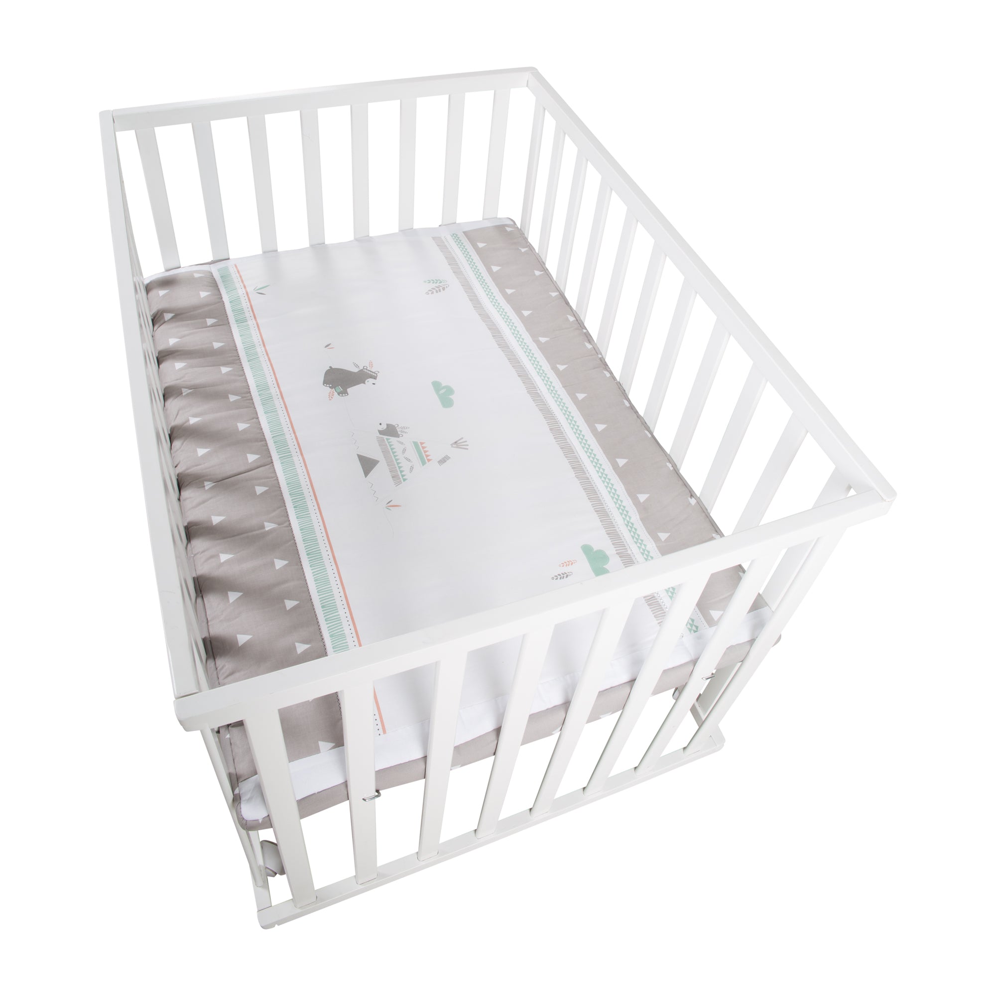 Roba 0241WES198A Laufgitter 100x75 cm Indibär weiß - Bild 7 Roba 0241WES198A Laufgitter 100x75 cm Indibär weiß - Produktbild 7
