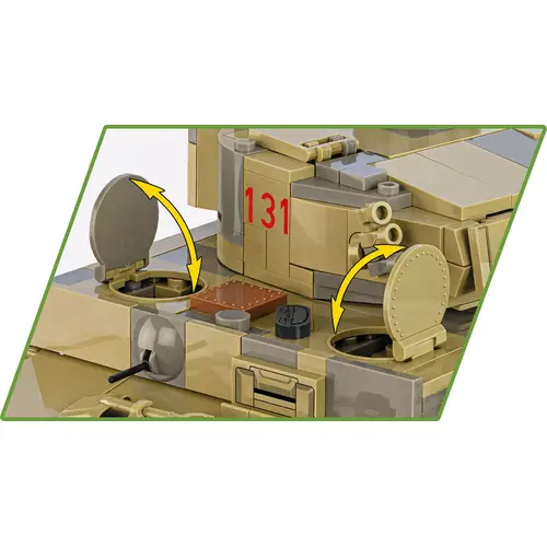 Cobi 2588 Panzer VI Tiger I no 131 The Tank Museum