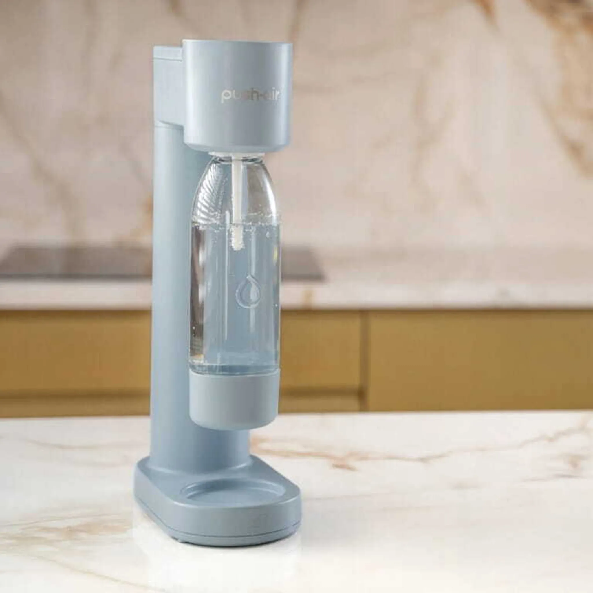 PEARLCO 502022 Wassersprudler PushAir inkl. 1 Kartusche Azur PEARLCO 502022 Wassersprudler PushAir inkl. 1 Kartusche Azur