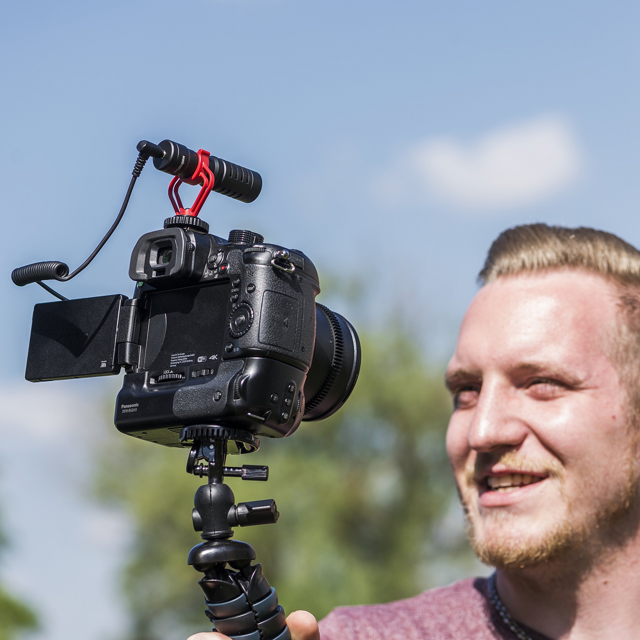 Walimex Pro Richtmikrofon Vlog 21964 Photographie, Videokamera, Erwachsener, Mann, Person