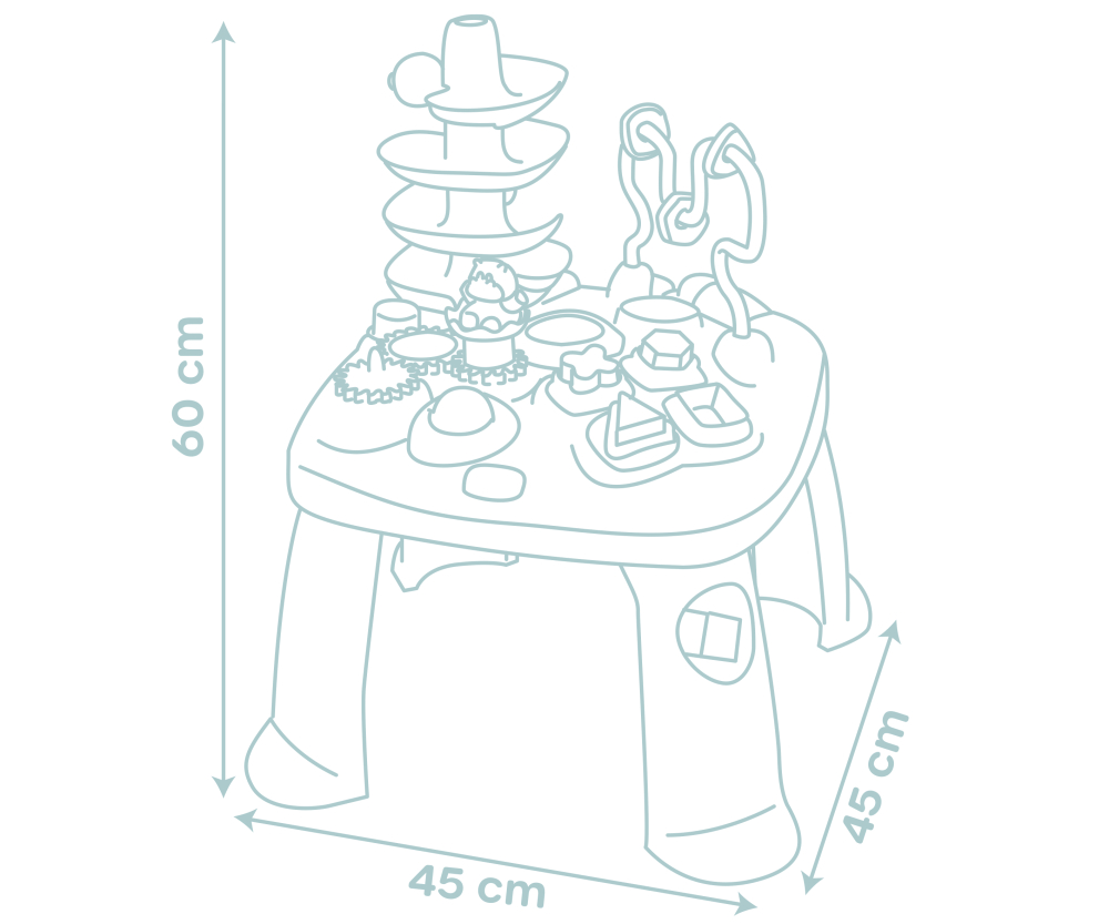 Smoby Smoby LS Activity-Spieltisch Smoby Smoby LS Activity-Spieltisch