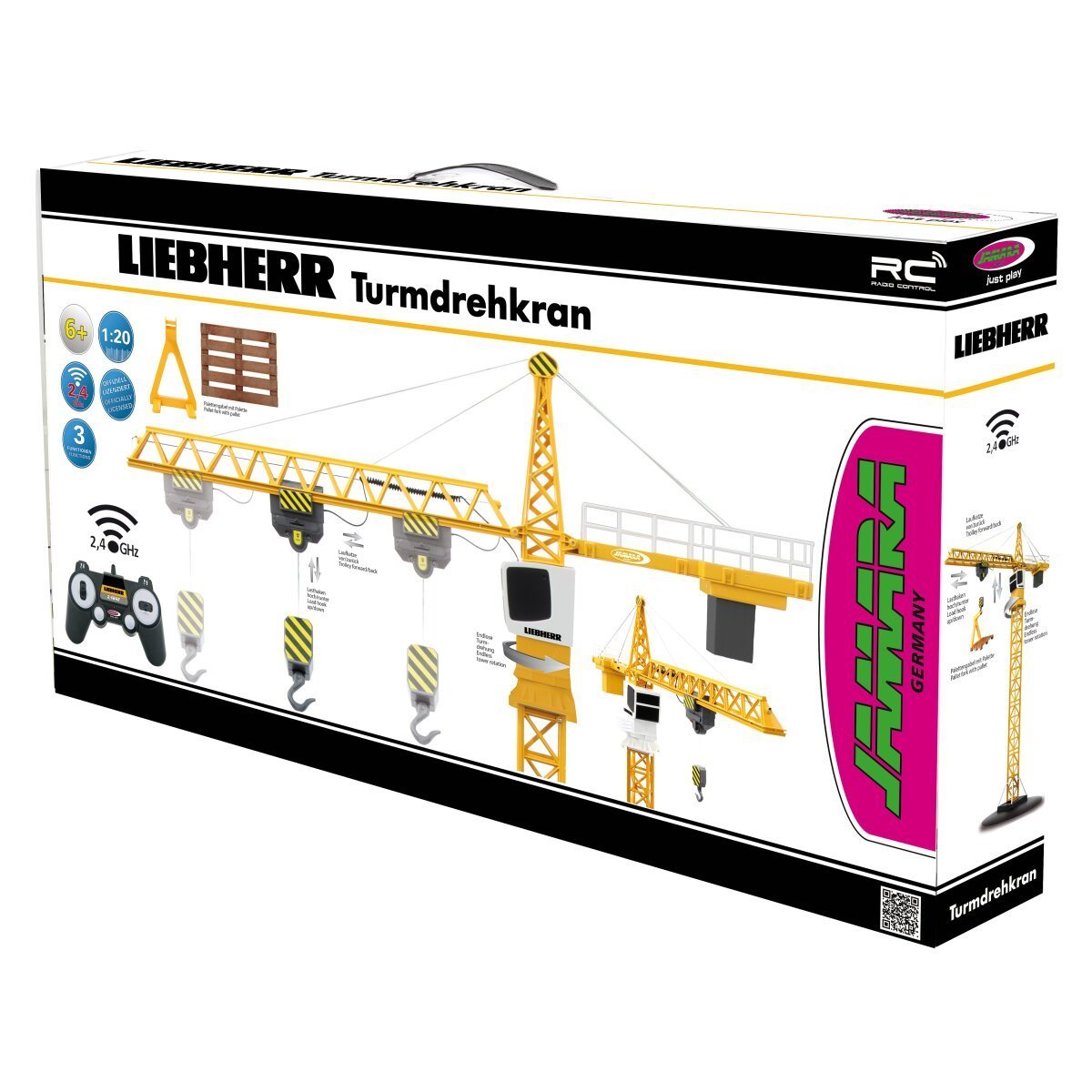 JAMARA Turmdrehkran Liebherr 2,4GHz ab 6 Jahren