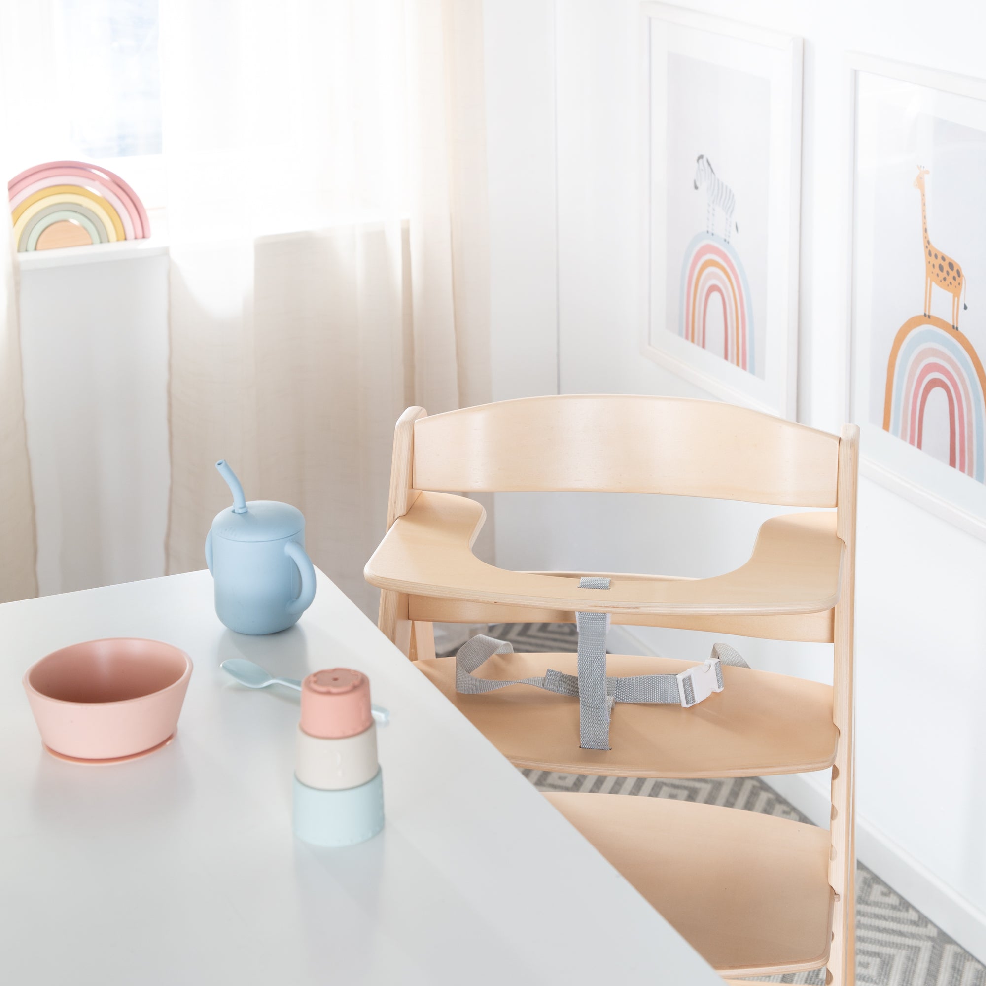 Roba 7562N Treppenhochstuhl natur lackiert - Produktbild 8