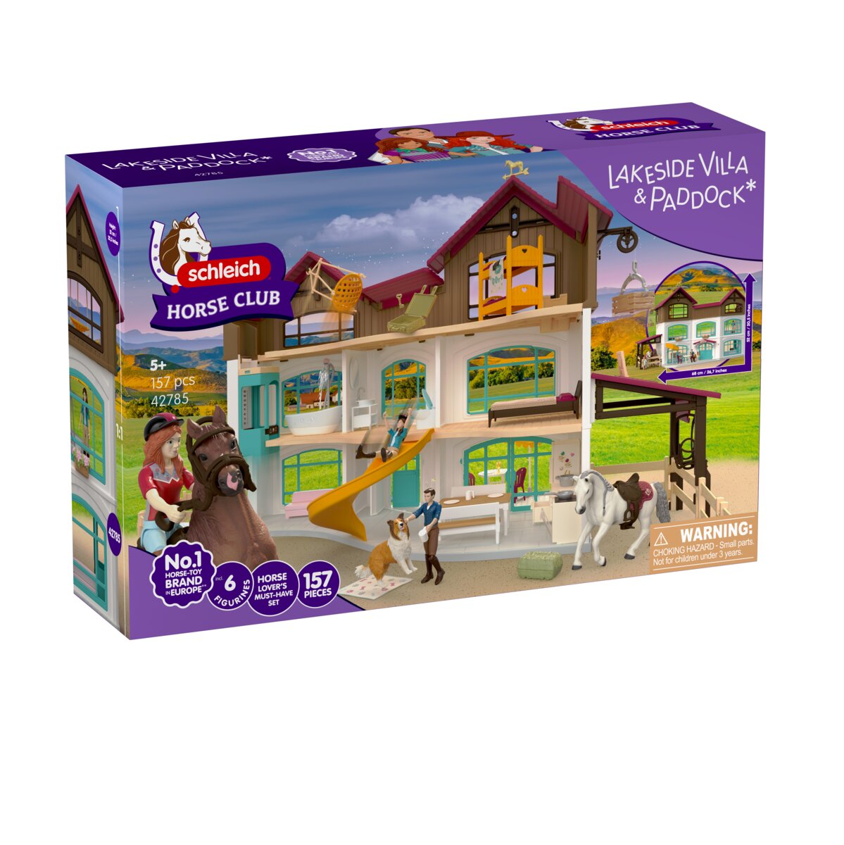 SchleichÂ® Lakeside Villa & Paddock