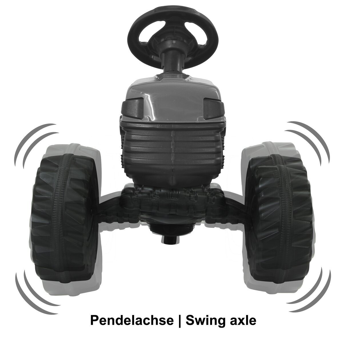 JAMARA Trettraktor Strong Bull rot ab 3 Jahren JAMARA Trettraktor Strong Bull rot ab 3 Jahren