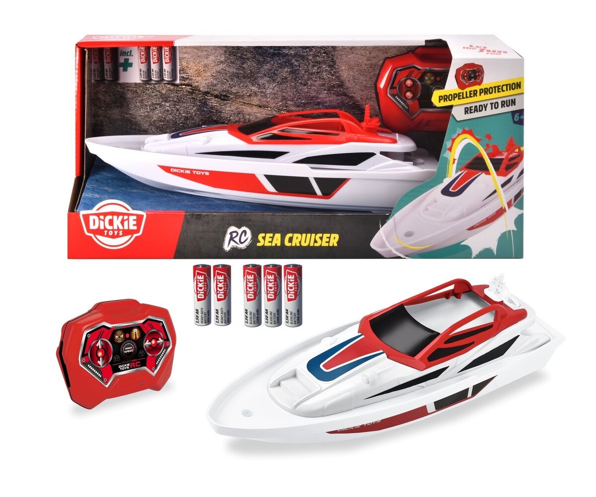 Dickie Toys RC Sea Cruiser, RTR 201106003 Wasser, Sport, Wassersport, Boot, Fahrzeug