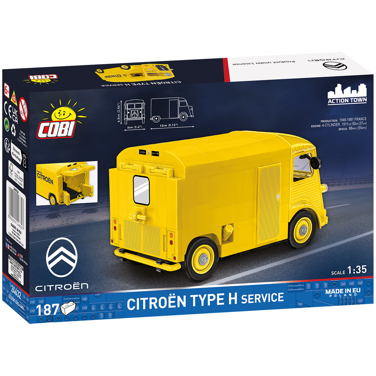 COBI 24632 - Citroen TYPE H Service Maßstabb 1:35) - Bild 2 COBI 24632 - Citroen TYPE H Service Maßstabb 1:35) - Bild 2