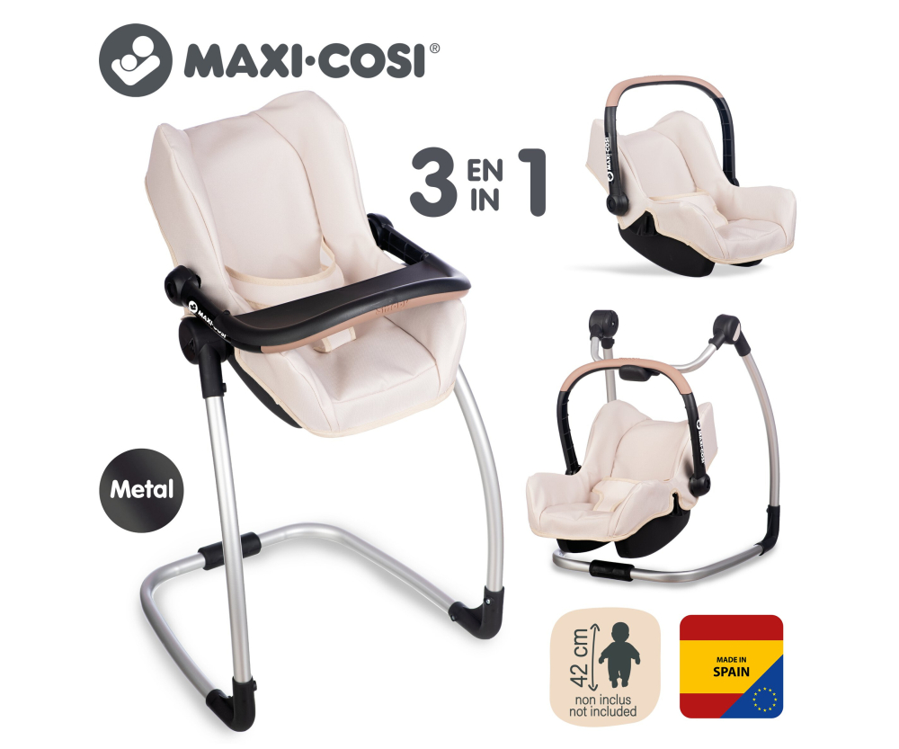 Smoby Smoby Maxi-Cosi Puppenhochstuhl 3-in-1