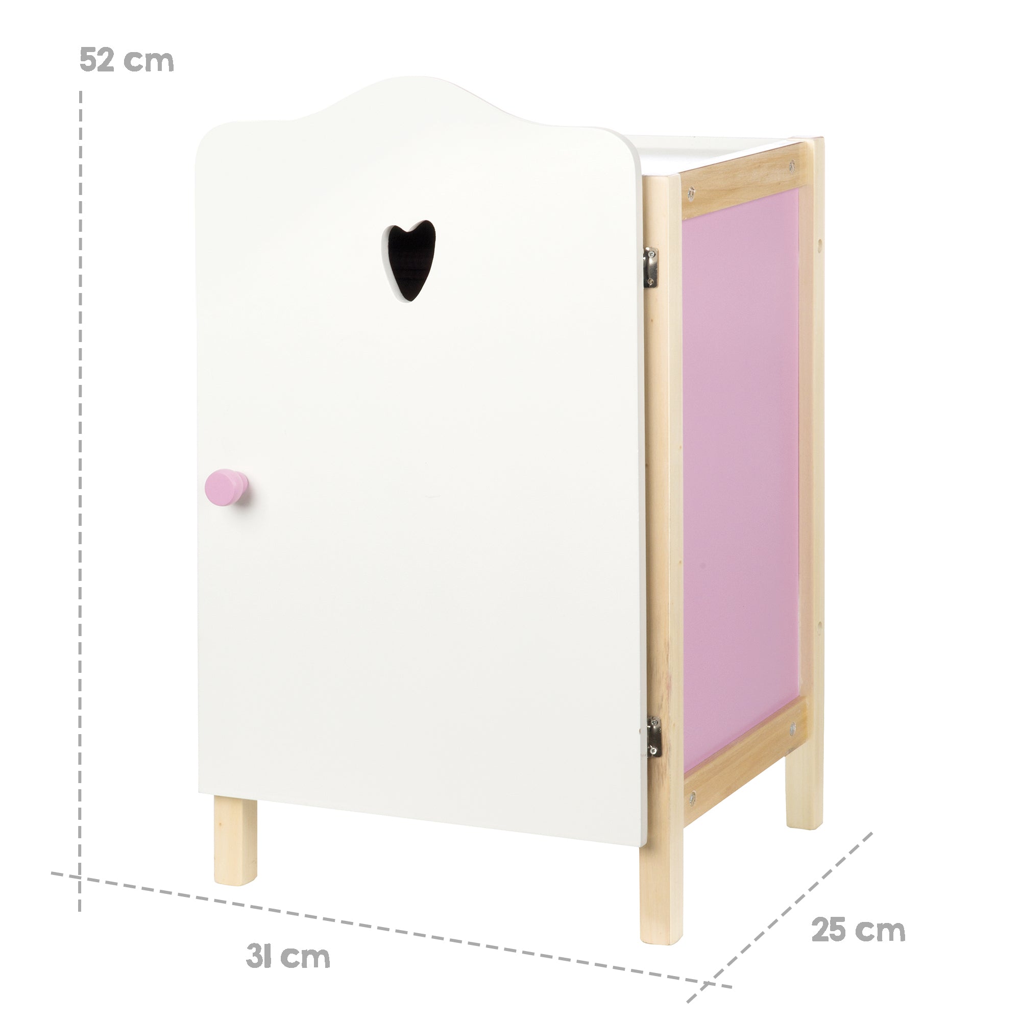 Roba 490030984 Puppenkleiderschrank Scarlett bicolor – Puppenmöbel & Häuser - Bild 7 Roba 490030984 Puppenkleiderschrank Scarlett bicolor – Puppenmöbel & Häuser - Produktbild 7