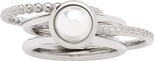 LeonardoSet/3 Ring 18 Perla
