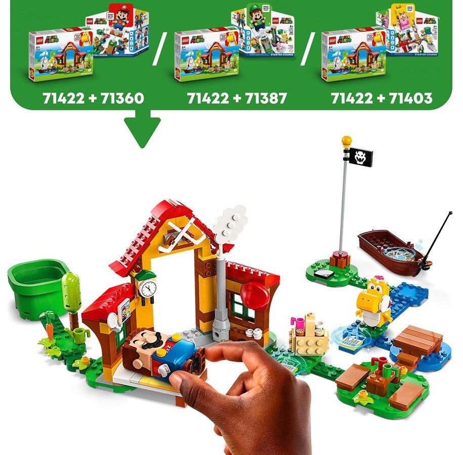 LEGO® Super Mario™ Picknick bei Mario Erweiterungsset 71422 Spielzeug, Person