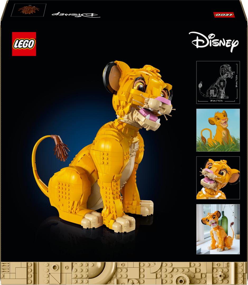 LEGO® Disney Annas Simba, der junge König der Löwen 43247 Spielzeug
