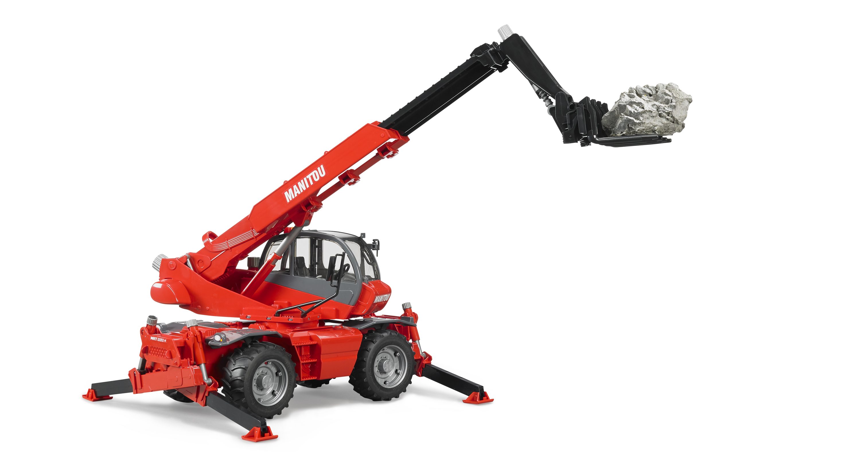 BRUDER 02129 - Manitou Teleskopstapler MRT 2150 - Bild 4 BRUDER 02129 - Manitou Teleskopstapler MRT 2150 - Bild 4
