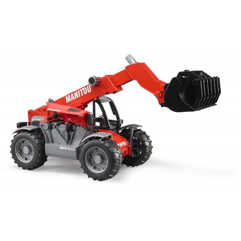 Bruder 02125 Manitou Teleskoplader MLT 633 Maschine, Rad