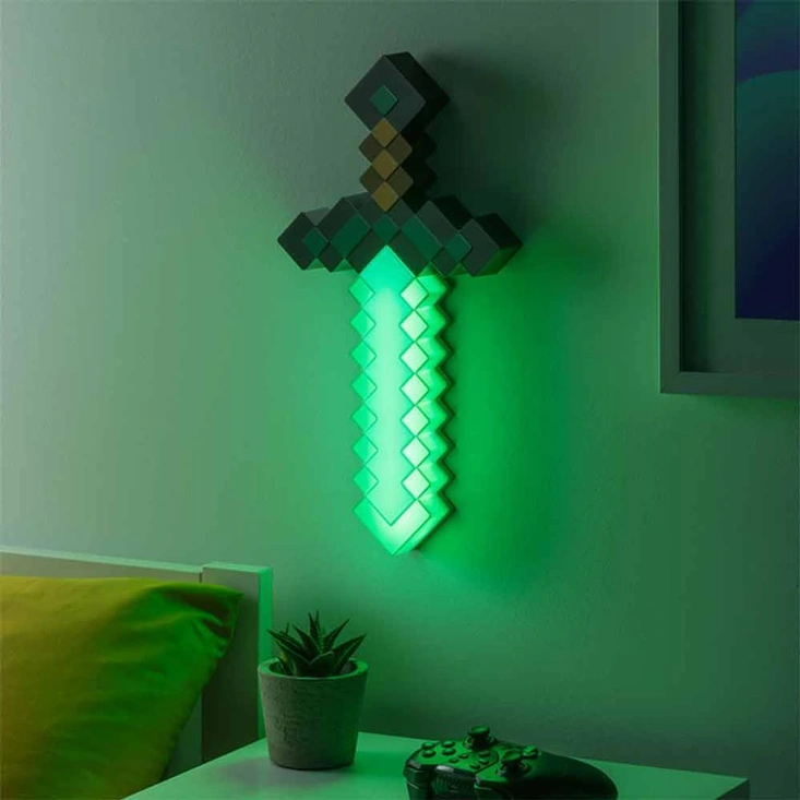 Minecraft™ Diamantschwert Licht (Lampe) Minecraft™ Diamantschwert Licht (Lampe)