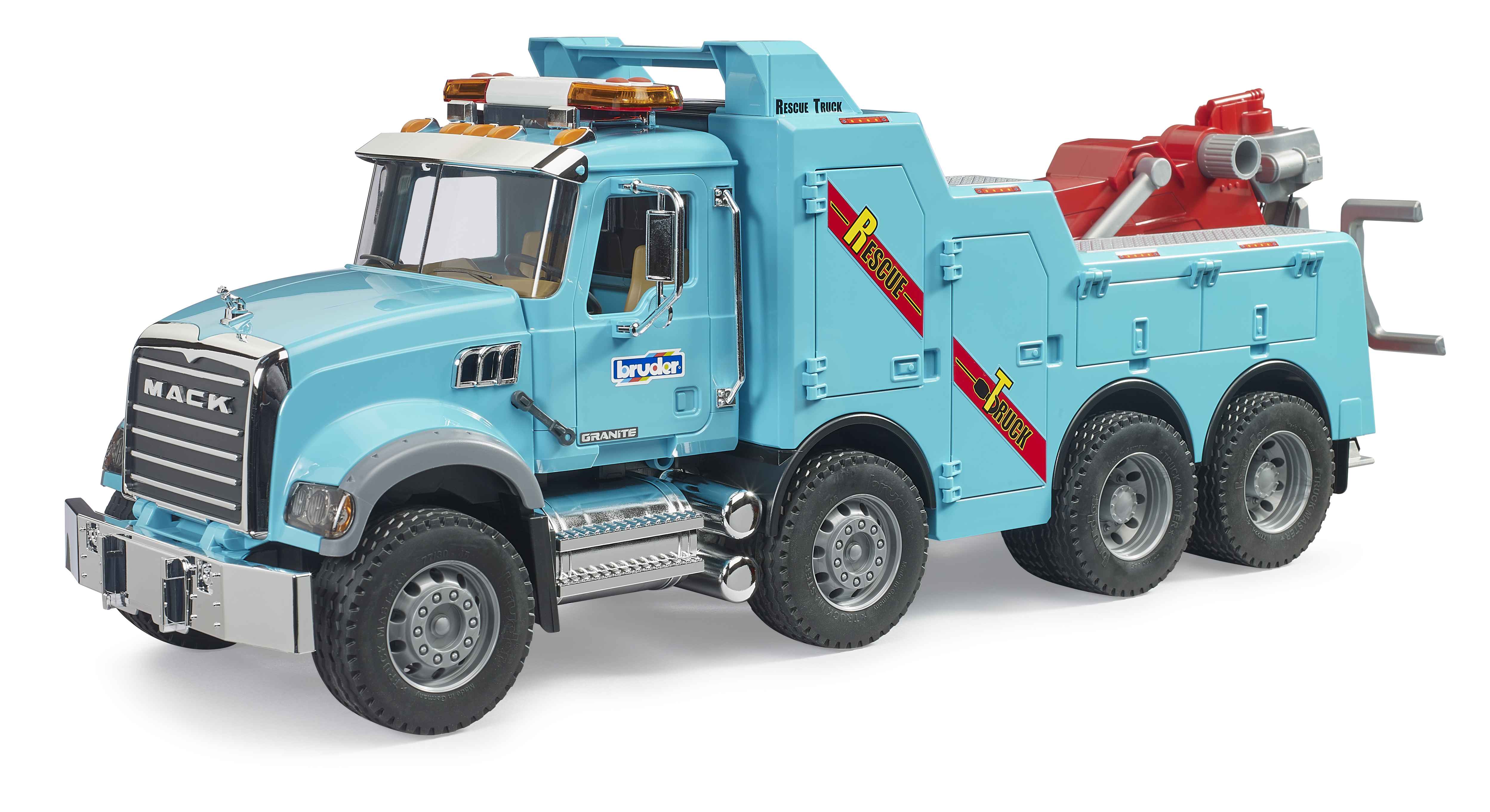 BRUDER 02831 - MACK Granite Berge- und Abschlepp- LKW mit L mit S Modul BRUDER 02831 - MACK Granite Berge- und Abschlepp- LKW mit L mit S Modul